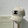 Najnowszy udział w Partnermens Canvas Baseball Caps Projektant Hats Hats Women Dambled Caps Fashion Fedora Letters Paski Męskie Casquette Beanie Hats Snapback C05