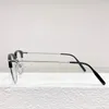 Güneş Gözlüğü Çerçeveleri Klasik Marka Vintage Retro Optik Gözlükler Unisex Myopia Gözlükler Model 0316OA Titanyum Oval Çerçeve Edebiyat Gözlükleri