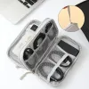 Sacs 1pc Pink / Gray / Black / Navy Travel Portable Portable Product Storage Sock Sac de stockage USB Data Cable Organizer le casque de charge Box Box Box