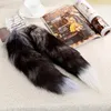 Keychains Gift Fur Tail Keyring Key Chain Tassel Bag Handbag Pendant Purse Accessory Bags Charm Keys Holder Car Keychain Accessories