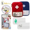 Bags Mini Medicina portatile Borsa da viaggio Kit di pronto soccorso Borsa Medicina Borsa di stoccaggio Kit di sopravvivenza Medicina Box Emergency Campeggio