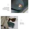 Storage Bags PU Leather Eyewear Cases For Sunglasses Women's Eyeglasses Case Men Reading Glasses Box With Metal Buckle