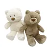 Dostosowane nowe słodkie niedźwiedzie dzieci prezent miękkie miękkie zabawki spersonalizowane nadziewane misie misie
