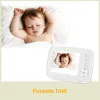 Caméra 3,2 pouces Moniteur de bébé sans fil Caméra à 2 voies Talk Video audio Vision nocturne Baby Monitor Electronic Babysitter Babyphone