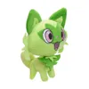 Toys de animais de pelúcia Ed Scarlet e Violet 25cm Sprigatito 30cm Quaxly 28cm Fuecoco Pluxh Toy Pokemened