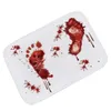 Blood 40 * 60cm Salle de bain nouveauté de salle de bain Planche de bain Mat de sol Europe Tapis de style tapis ABSBORPTION D'EAU DOORMATES SANS SLOP