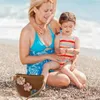 Сумки для хранения детские соломенные сумки девушки летняя пляжная пляж Cressbod