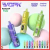 Original vopk shisha-hookah puff 15k 15000 puff disposable shisha puff Pen 20ml Pre-filled recharge 600mah mesh coil display vape desechable puff chargeable