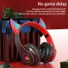 Ohrhörer Wireless Bluetooth Headset Super Long Standby Support TF Card Devil Luminous Kopfhörer Buntes Gradientenleuchte -Ohrhörer