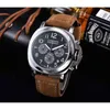 Luxury Watch Herren Automatische mechanische Uhr Sportwache 2024 Neue Brand Watch Sapphire Spiegel Lederband 40 44 mm Durchmesser Timer Uhr Uhr ABJB