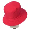 Berets unisex bawełniana czapka wiadra dwa z boku kobiety letnie filta przeciwsłoneczne Panama Mężczyźni na świeżym powietrzu Fisherman Beach Cap boonie sunhat