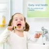 Зубная щетка Детская электрическая зубная щетка с 360 градусов вращением детской вращающейся зубной щетки мягкая щетина зубная щетка