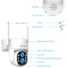 CAMERA MOVOLS 3MP Sistema di telecamera di sicurezza wireless 10x zoom ottico a due vie audio wifi ptz fotocamera 8ch nvr kit sistema di sorveglianza videoconomissione