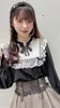 Women's Blouses Rojita Bow Tie Shirts Feminina 2024 Spring Japanese Style Woman Mine Maid Sailor Suit Navy Collar Long Sleeve Blouse Women