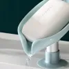 Plats Soap Box créatif drainage de rangement de savon punchfree tasse aspect de ventouse personnalisé mignon étagère de salle de bain domestique artefact
