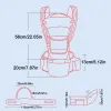 Taschen Ergonomische Babyträger -Rucksack -Kinder -Baby -Hüftträger vorne mit ergonomisch
