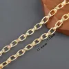 Colliers pendants yegui C265diy ChainCharms18k Gold PlatedCopper Metalrhodium Platednickel FreeJewelry Makingdiy Bracelet Collier1m / Lot 240419