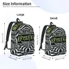 Bags Logo Beetlejuice für Teenager School Bookbag Daypack Middle High College mit Tasche