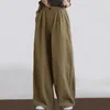 Damesbroek hoge taille vaste kleur casual broek workout met zakken officiële winkel ropa para mujer voor vrouwen