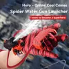 Spider Launcher Water Gun Summer Wrist Shooting Water Toy Plastic with Gloves For Children Cosplay Props Games 240422