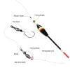 Accessoires vissen bobbers 10 stks kurk float antenne balsa houten vissen drijvers kit 17,5 cm drijfvermogen 3+2g barguzinsky fir drijvingen voor bas/karper