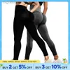 Les survêtements féminins High Waited Scarless sans levures de yoga de yoga en taille pantalons de Leggings Sports LifeEuropée Set 2 pièces YQ240422