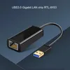 2024 USB 3.0 Ethernet Adapter USB -карта сетевой карты RJ45 1000 Мбит/с LAN RTL8153 для Win7/Win8/Win10 для MacBook Naptop Ethernet USBFOR WIN10 USB Network Card Card Card Card Card