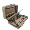 Accessoires Hirisi Carp Fishing Tackle Tasche mit Buzz Bar Carryall Gepäck mit Bankstangen Stangenschotengröße 20x33x10 cm