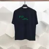 男性TシャツファッションTシャツメンデザイナーシャツ豪華なトップレディースTシャツクルーネックショートスリーブコットン通気文字TシャツY377H