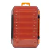Accessori di grande capacità portatili portatili doppia di pesca cassetta per attrezzature per le scatole di esche in plastica Accessori per gli strumenti estivi di Wobblers