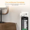 Контроль Refoss Smart Home Предварительно разбитый Tasmota Eu Wi -Fi Plug 16a с энергетическим монитором работает с Googel Home Assistat Alexa
