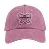 Ball Caps Girl Bowknot Patches Baseball Hat Eye Catching Travel Gathering Visors Teens Sports For Cycling Hiking Sun