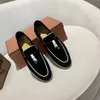 Loro Designer Luxury Brand High Quality Casual Loafers Shoes Women Suede Leather Flat Walking Mocasines Driving Shoe Mens 240410