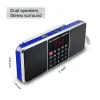 Radio Lefon Portable AM FM Radio Stéréo Récepteur Digital Bluetooth En haut-parleur TF SD CARTE USB DISK AUX MP3 RECHARGABLE