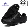 Chaussures hommes cyclisme sneaker professionnel femmes chaussures de vélo de montagne crampons de vélo de mtb