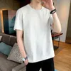 乾燥クイック服ショートメンズ気持ち通気性トレンドアイスシルクトップ、ハーフスリーブTシャツ、夏の服