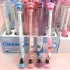 Heads 24pcs Kawaii Sanrio Kuromi Cinnamoroll My Melody Hello Kitty Cute Cartoon Child Bamboo Charcoal Fiber Toothbrush Soft Cleaning