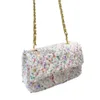 borsa per carta di design Chenel Mini Borsa a catena di lana/Fairy Cute Spalla Cross Fashion Classic