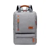 Zaini con zaino maschile zaino per laptop casual viaggio per esterno impermeabile e antitheft oxford tessuto grigio donna rossa forma zaino leggero