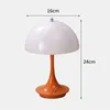 Table Lamps Modern 3 Lighting Mode Rechargeable Retro Vintage Desk Lights 1800mAh Battery Bedside