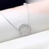 Luxus Tiffenny Designer Marke Anhänger Halsketten S925 Sterling Silber Halskette Koreanische Drama Blue Legende des Meeres gleiche Kragenkette
