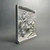 装飾的な置物ノルディックインスタイルのフィギュアプラスター彫像彫刻家の家具装飾品3次元プリント
