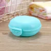 Set Portable Plastic Soap Box with Lid New Bathroom Soap Case Dish Plate Case Home Shower Travel Hiking Holder Container Wholesale