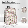 Sac à dos puce et pomme de terre fille bookbag bookbag sacs scolaires caricatures pour enfants sac à dos de voyage de voyage