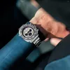 Нарученные часы Seelling Quartz Watch Watch для мужчин 316L нержавеющая сталь сапфир Big Dial Watch Watch 50BAR Водонепроницаемые 3C Clock Reloj