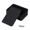 Tapis de bain 10pcs / set Gripper Anti-slip tampons de tapis autocollant tapis tapis non glissant Remplacement amovible Remplacement des tapis réutilisable accessoires