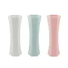 Vases Plastic Flower Vase Anti Fall Style Nordic Pot Imitation Cerramic Modern Arrangement salon