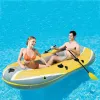 Accessories PVC Inflatable Kayak Canoe 3 Person Thickened Rowing Air Boat Fishing Boat Summer Rubber Boat Pvc Kayak Thickened Rafting Boat