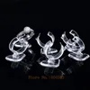 100 pcs Clear view elastic-C circle Plastic Ring Display Stand Holder Rack Tabletop Decoration Stand MX200810193G