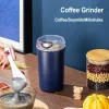 Grinders 2023 Novo moedor de café portátil doméstico moedor de grãos pequenos 8 faca